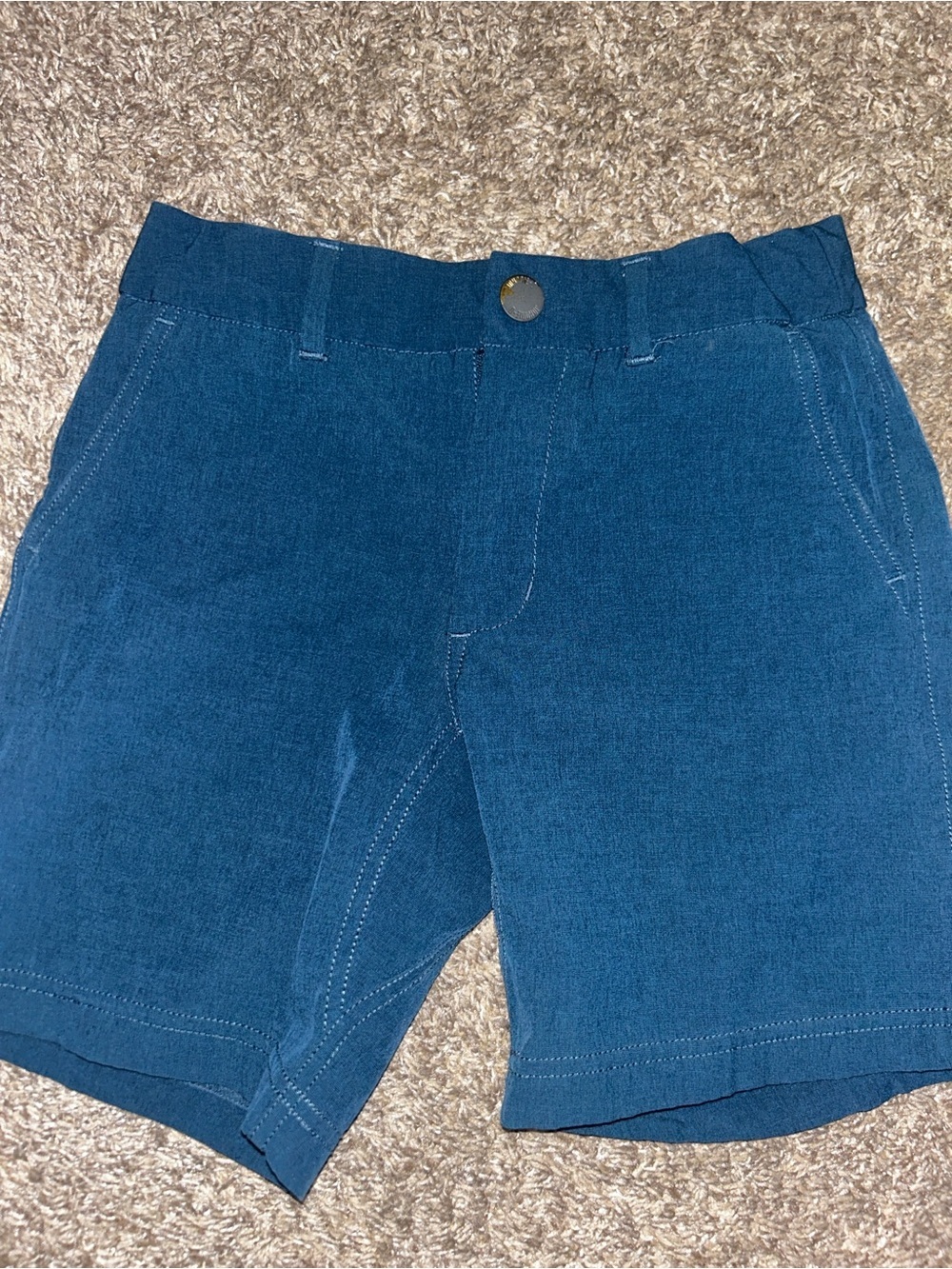 johnnie-O Kids Navy Knit Shorts